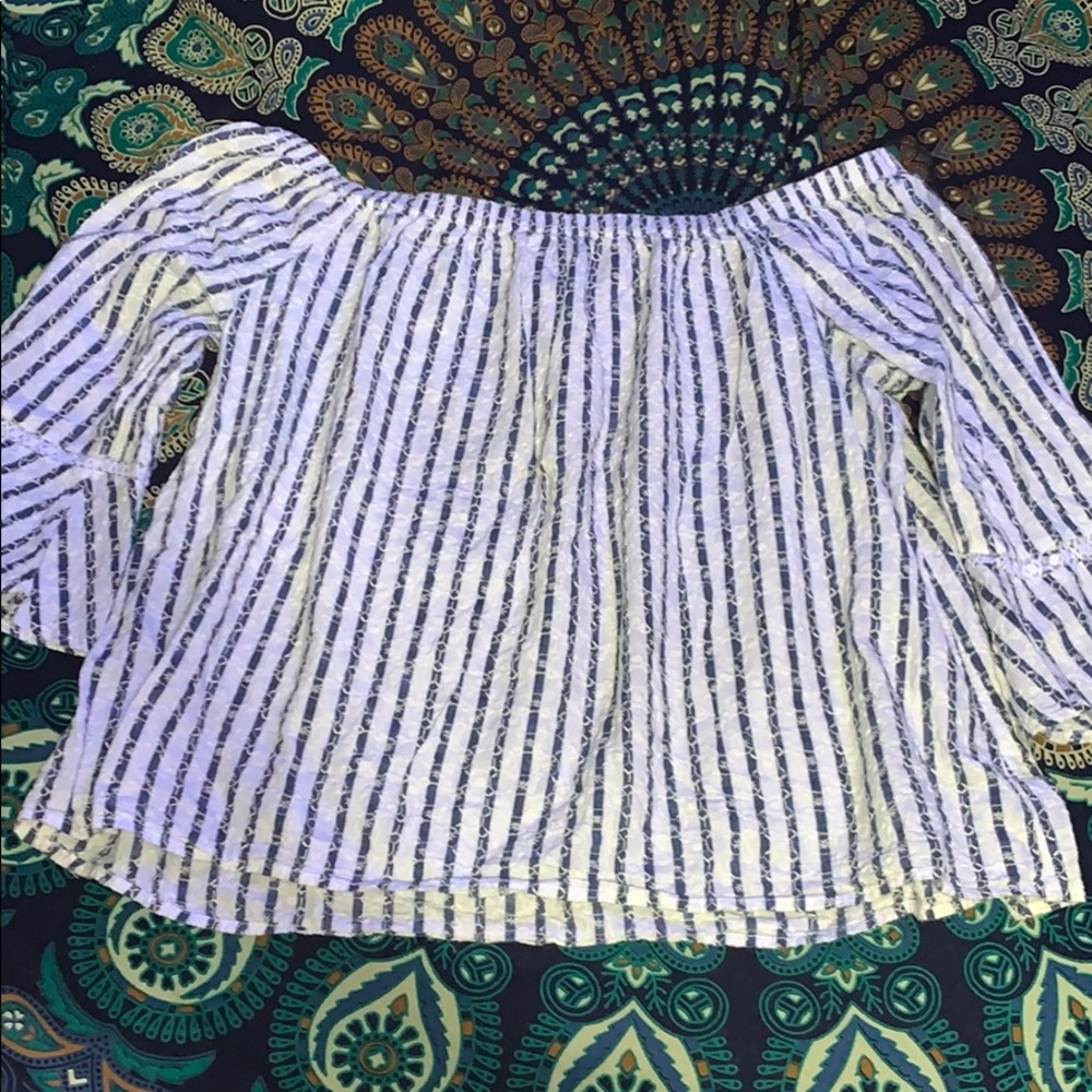 off shoulder top